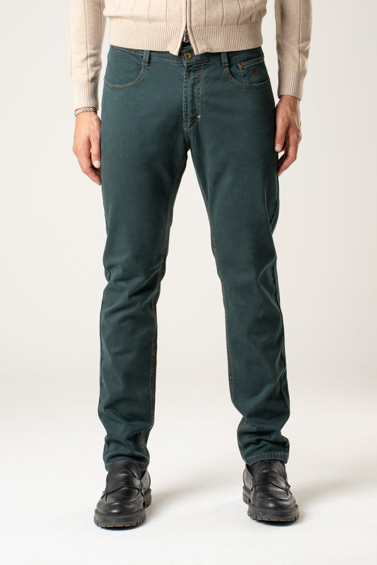 Denim in bull di cotone