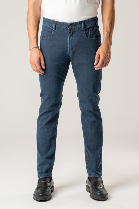 Denim effetto pelle lavato