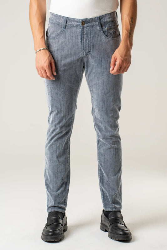 Denim effetto velluto