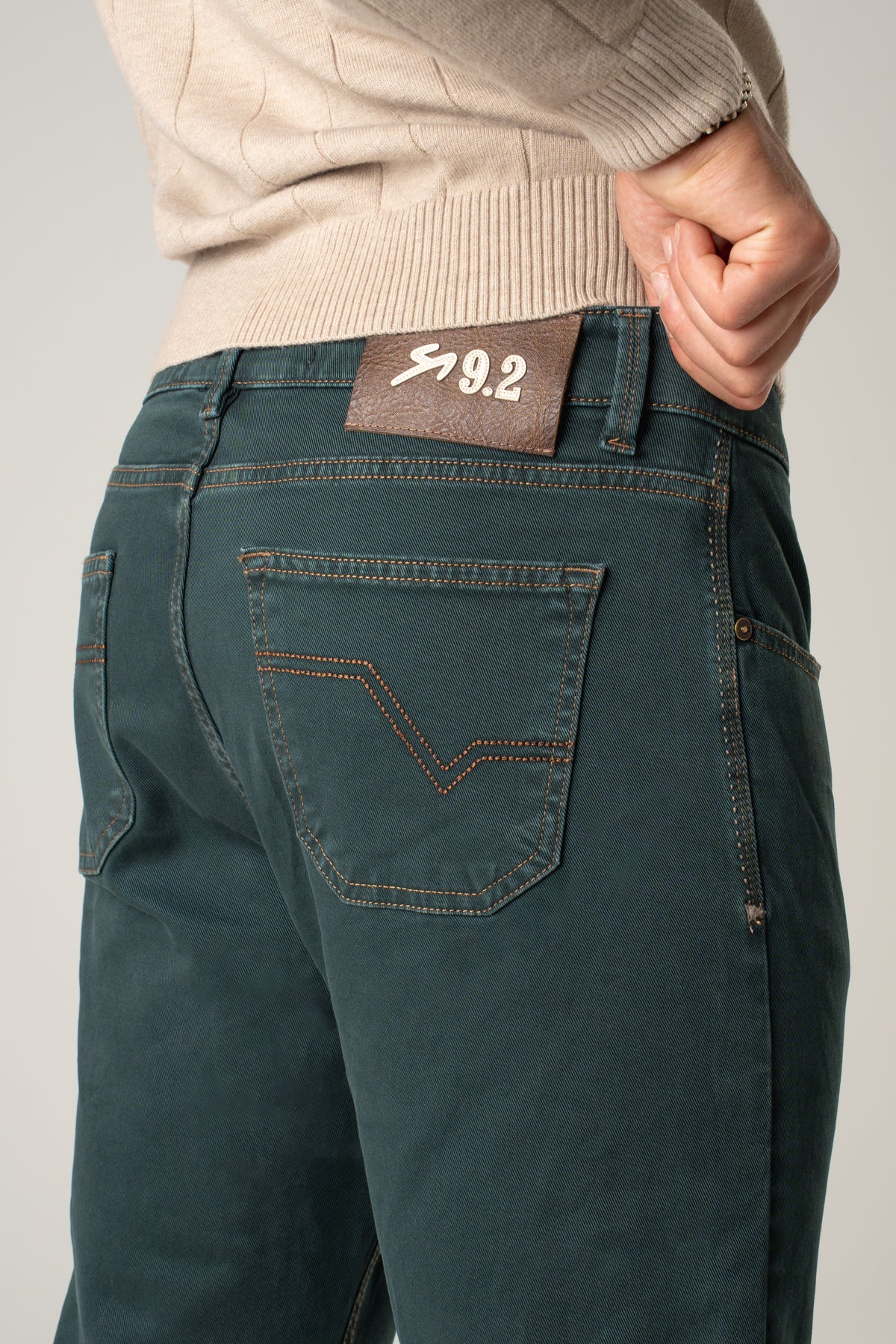 Denim in bull di cotone