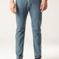 Denim fisso blu