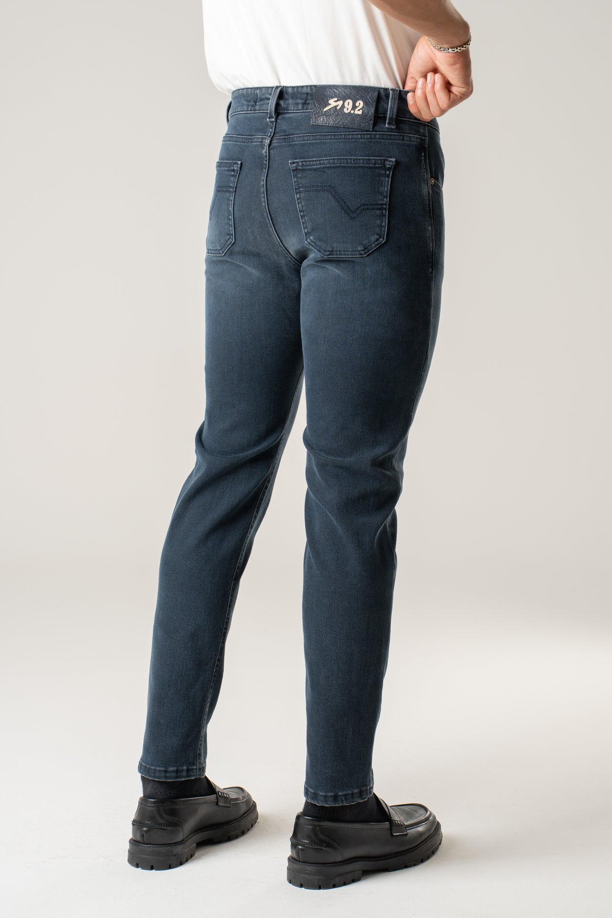 Denim grigio warm touch