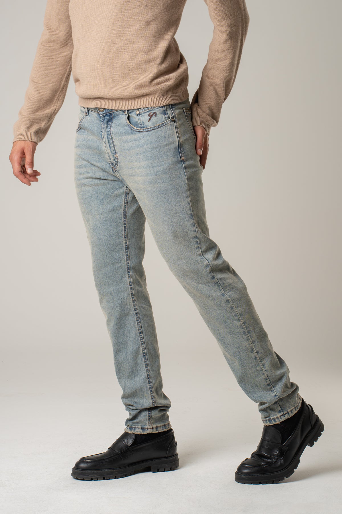 Denim Davos blu 12 oz