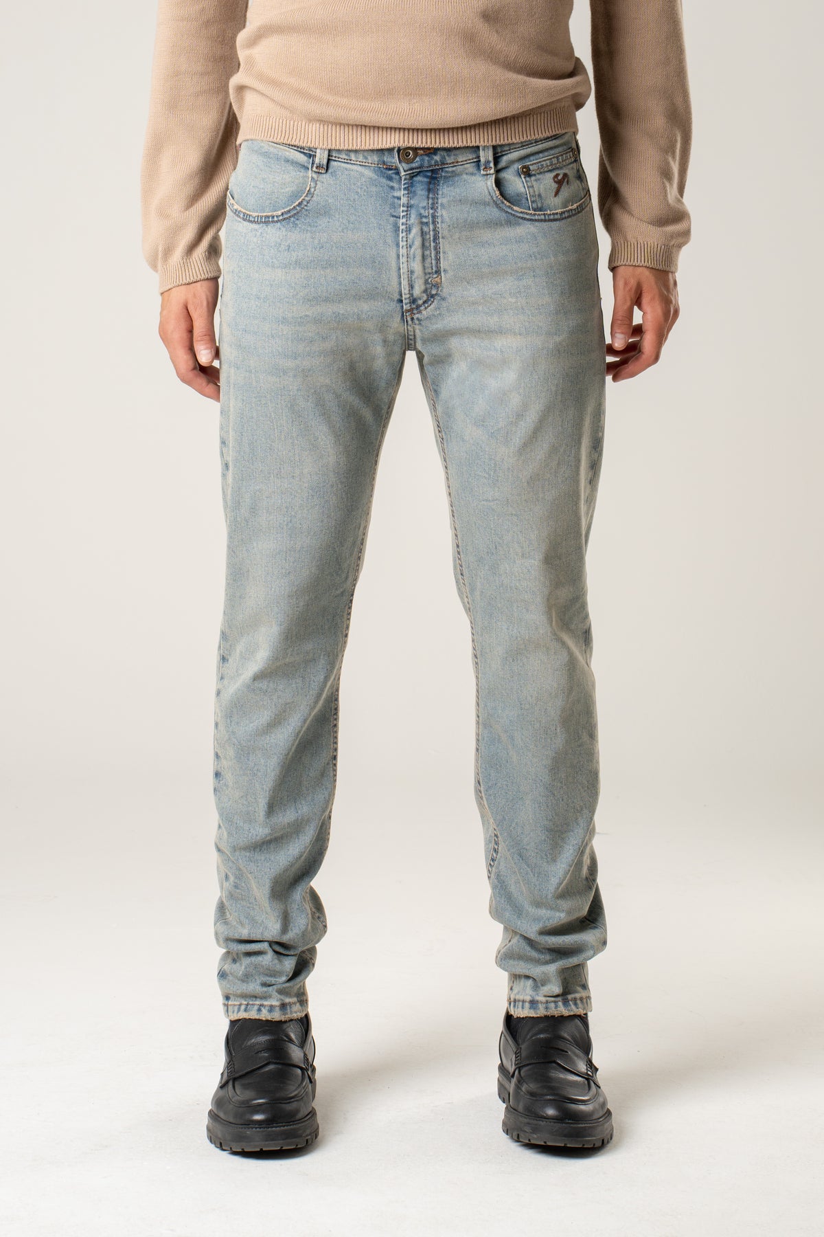 Denim Davos blu 12 oz