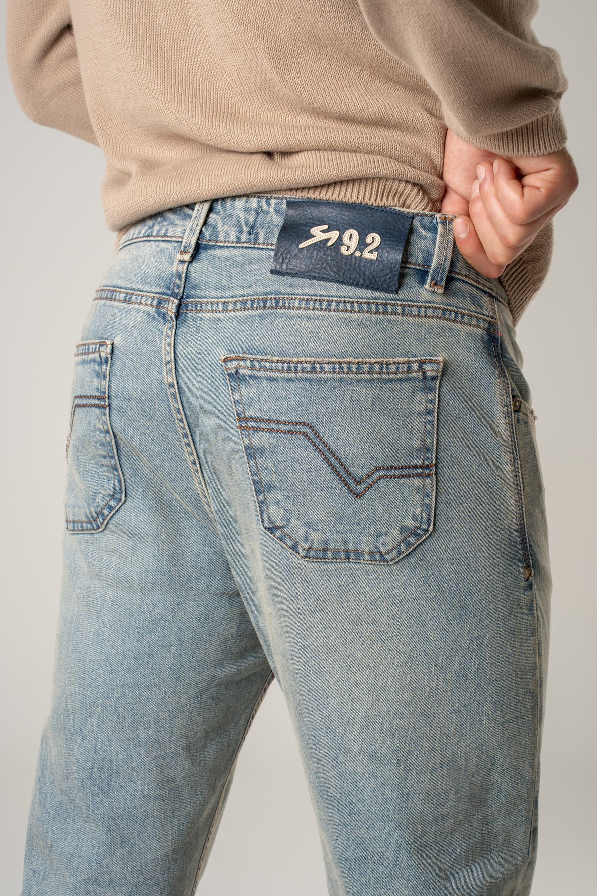 Denim Davos blu 12 oz