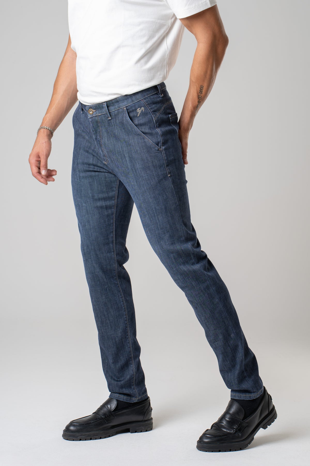 Denim chino