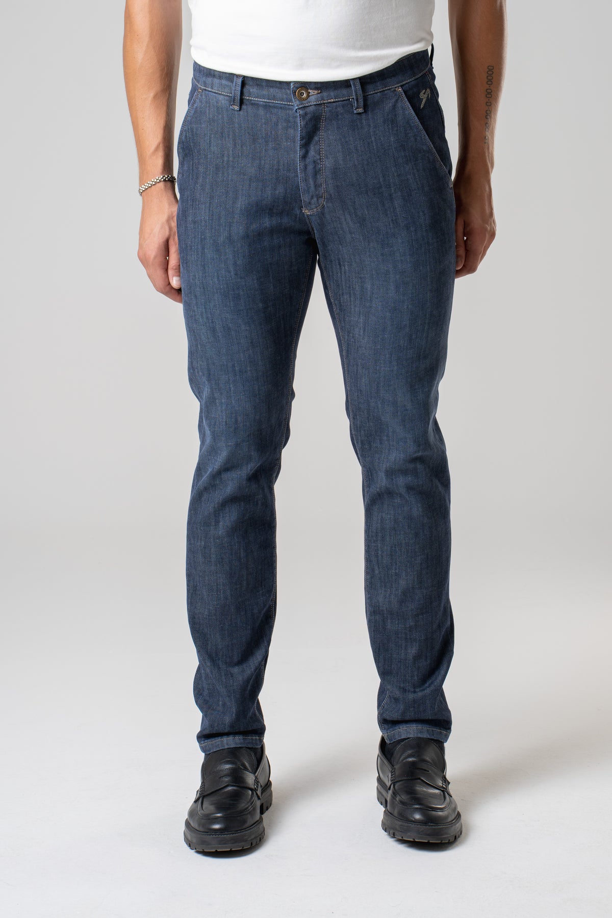 Denim chino