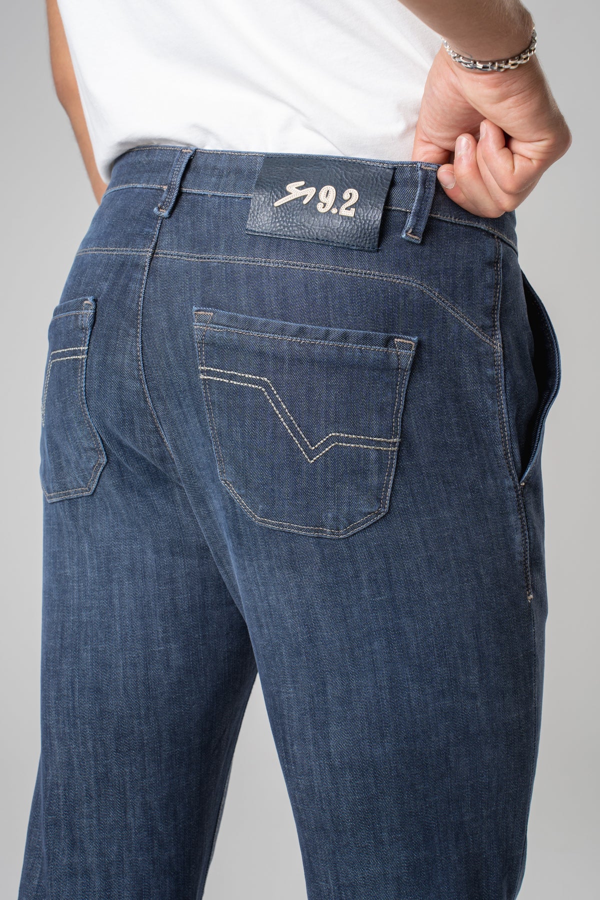 Denim chino