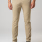 Pantalone chino in gabardina stampa micro