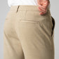 Pantalone chino in gabardina stampa micro
