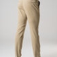 Pantalone chino in gabardina stampa micro