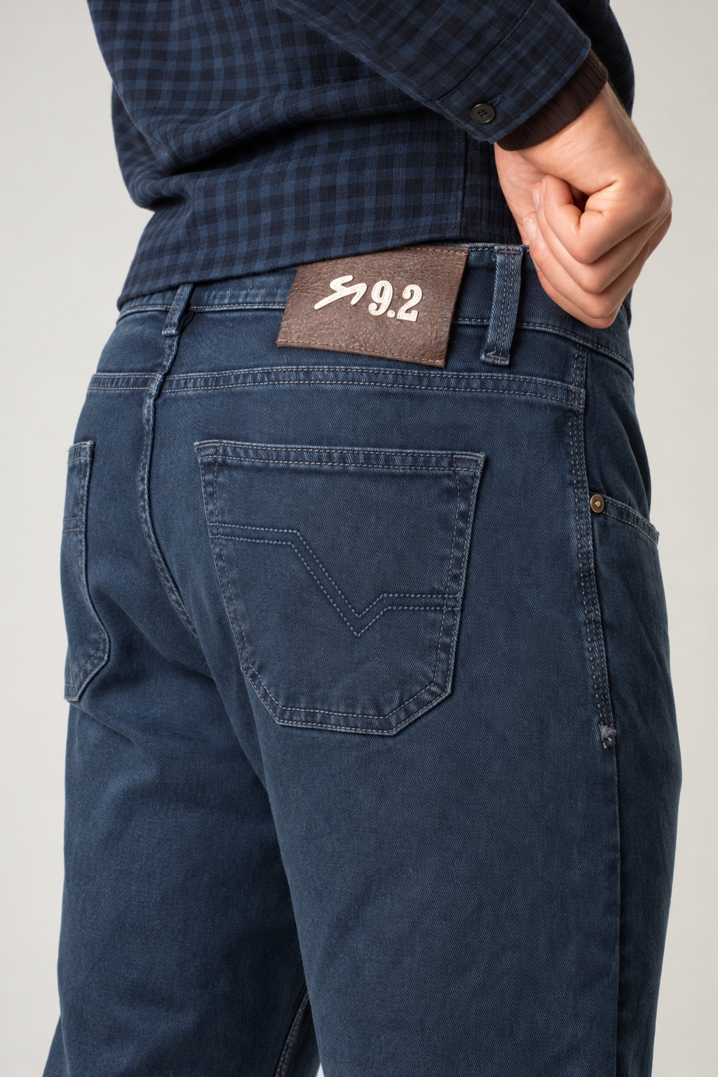 Denim in bull di cotone
