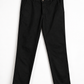 Pantalone chino in gabardina nero