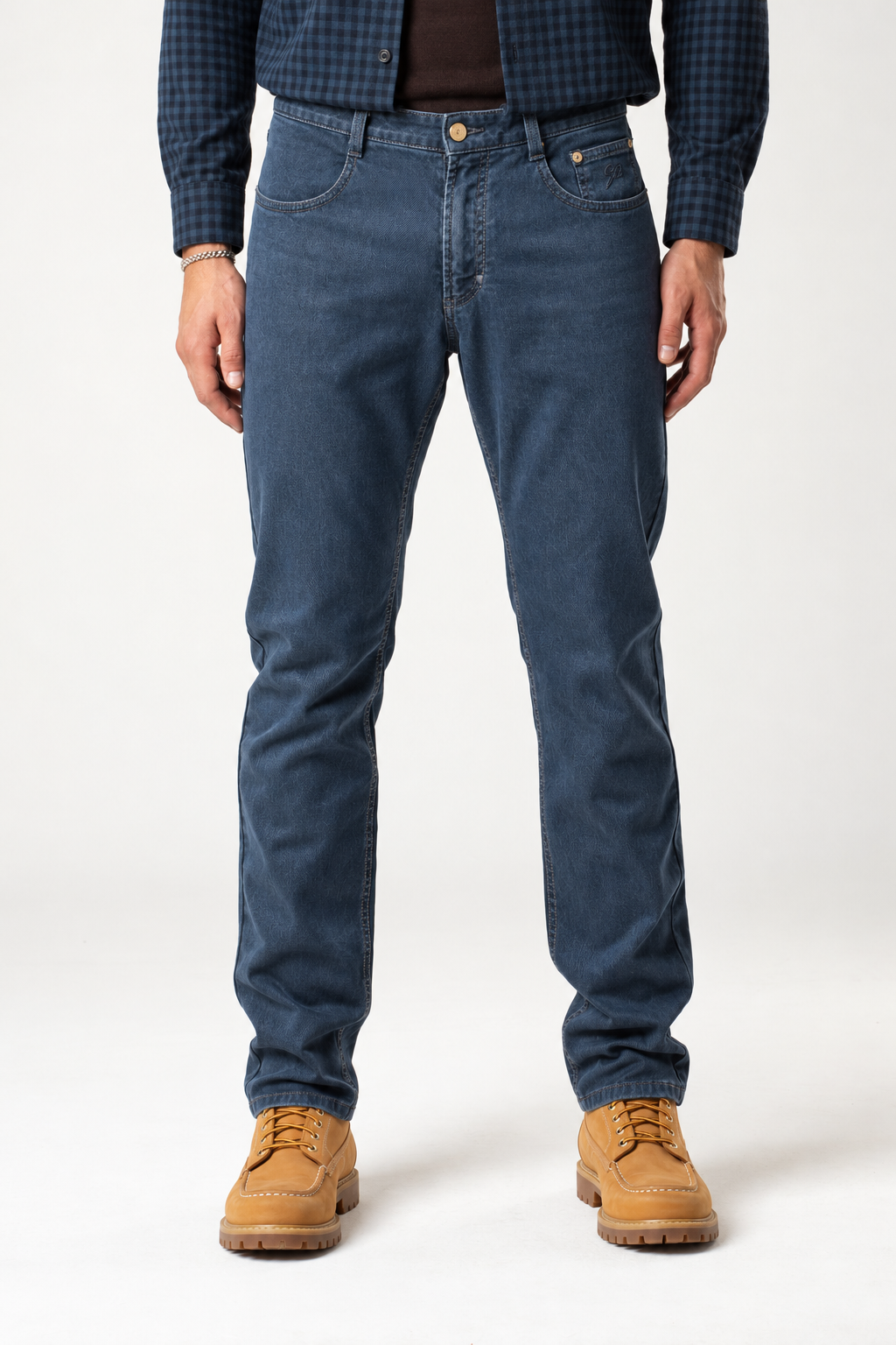 Denim in bull di cotone