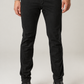 Pantalone chino in gabardina nero