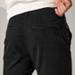 Pantalone chino in gabardina nero