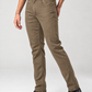 Pantalone 5 tasche gabardine fango