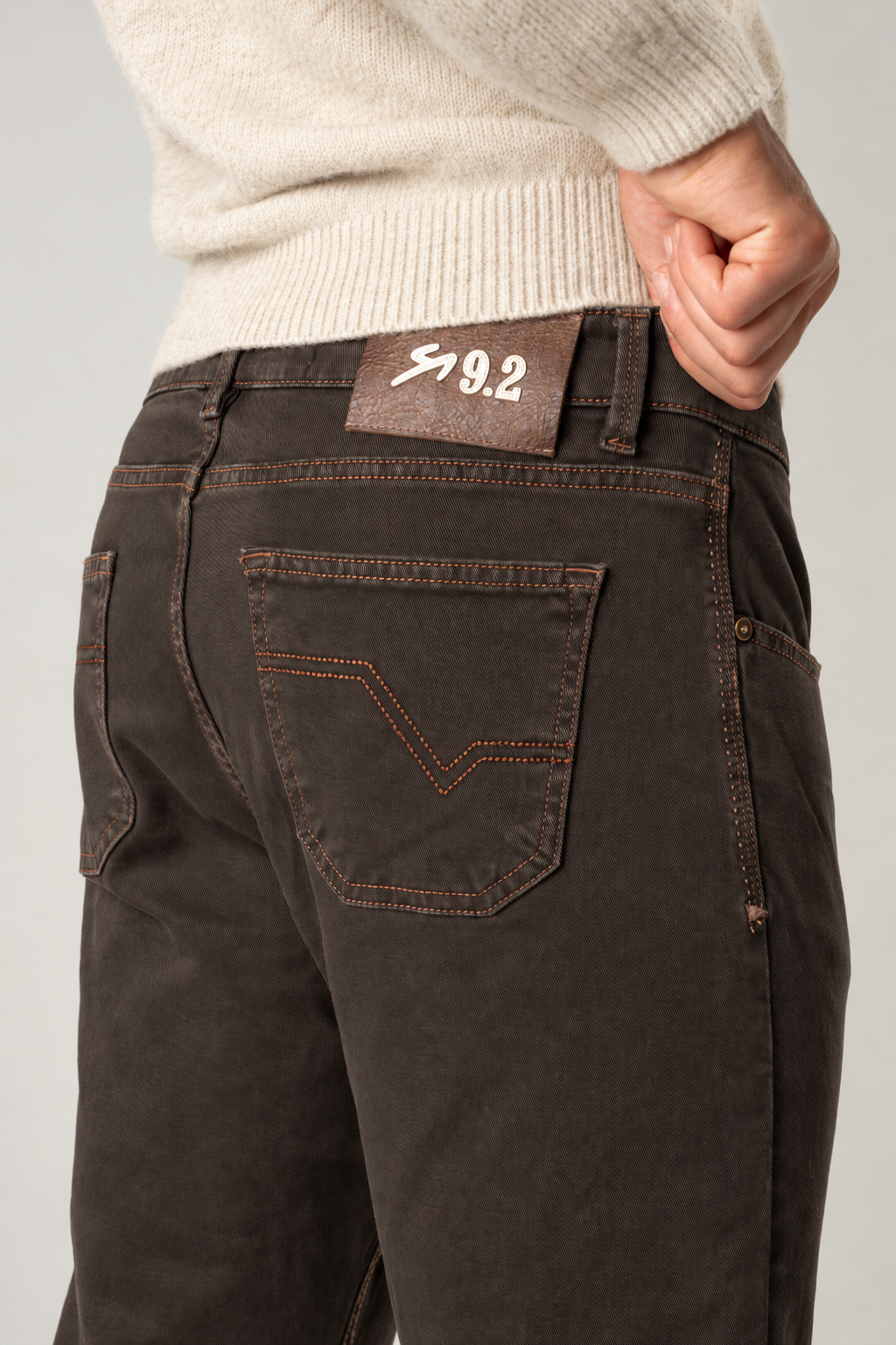 Denim in bull di cotone