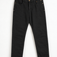Pantalone 5 tasche gabardine nero
