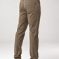Pantalone 5 tasche gabardine fango