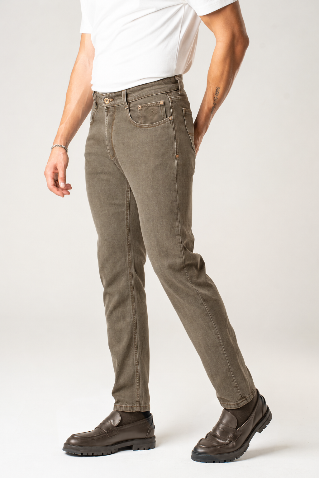 Denim in bull di cotone
